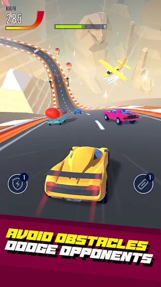 Car Race 3D - Racing Master (С  3D  Гонки на автомобилях 3D) [МОД: Много монет, Открытые уровни и Мега MOD] Screenshot 2