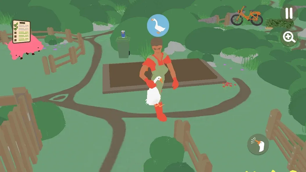 Crazy Goose Simulator [МОД: Много денег, Монет и Все открыто] Screenshot 2