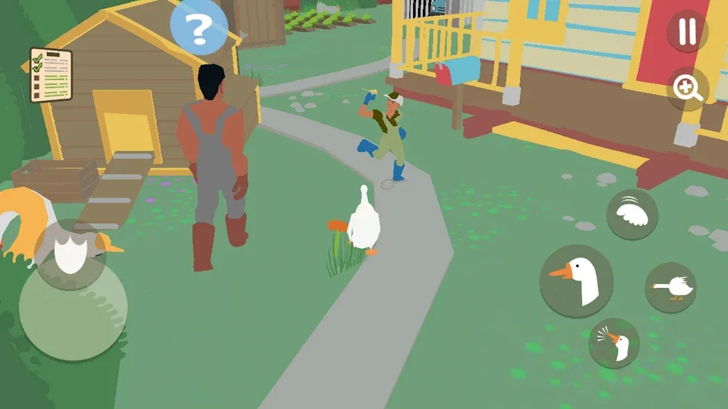 Crazy Goose Simulator [МОД: Много денег, Монет и Все открыто] Screenshot 4
