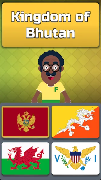 Geography: Flags Quiz Game [МОД: Деньги, Монеты и Меню MOD] Screenshot 3