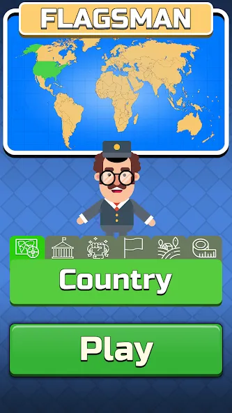 Geography: Flags Quiz Game [МОД: Деньги, Монеты и Меню MOD] Screenshot 5
