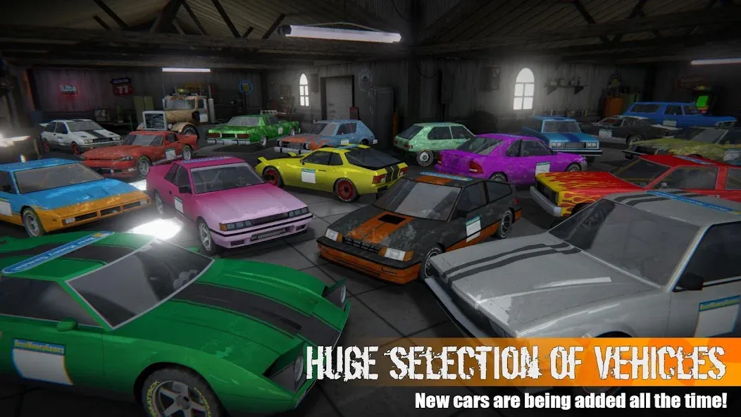 Demolition Derby 3 (Демолиция Дерби 3) [МОД: Много денег, Монет и Все открыто] Screenshot 4