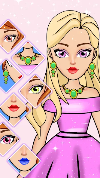 DIY Paper Princess Doll Games (Ди пейпер принцесс кьют доллс) [МОД: Все открыто, Дополнительные деньги и Меню MOD] Screenshot 1