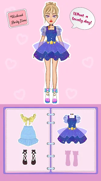 DIY Paper Princess Doll Games (Ди пейпер принцесс кьют доллс) [МОД: Все открыто, Дополнительные деньги и Меню MOD] Screenshot 4