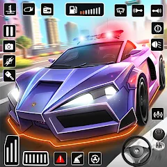 Скачать Police Car Kids Driving Game (Кидс Полис Геймс) [МОД: Меню, Бесконечные монеты и Открытые уровни] | Взлом Police Car Kids Driving Game на Андроид