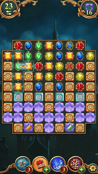 Clockmaker: Jewel Match 3 Game [МОД: Бесконечные деньги, Монеты и Мега MOD] Screenshot 5