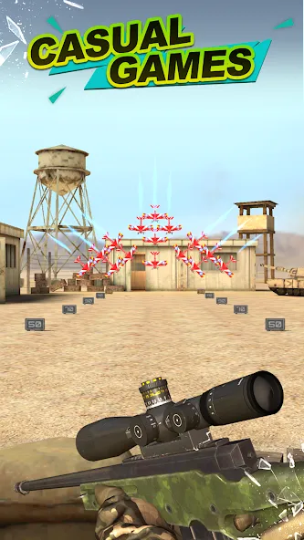 Gun Shooting Range [МОД: Бесконечные деньги, Монеты и Мега MOD] Screenshot 3