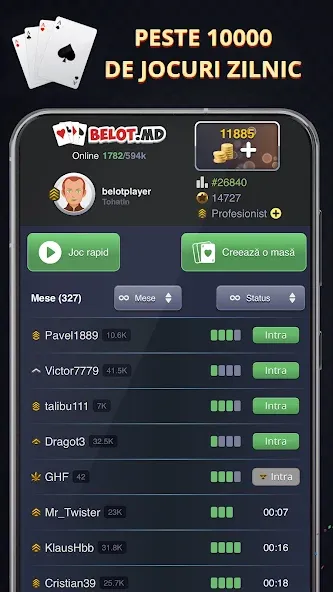 Belot.md - Moldova Belot [МОД: Бесконечные деньги, Монеты и Мега MOD] Screenshot 4