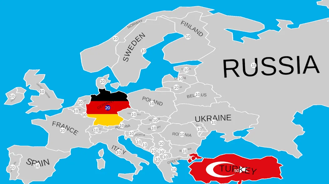 Country War (Кантри Вар) [МОД: Бесконечные деньги, Монеты и Мега MOD] Screenshot 4
