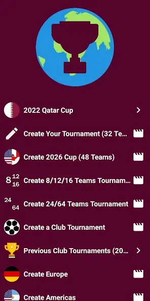 World Soccer Simulator 2022 (Чемпионат мира по калькулятору) [МОД: Деньги, Монеты и Меню MOD] Screenshot 1