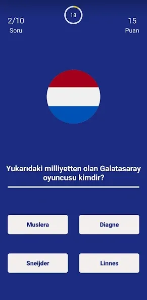 Türkiye Süper Ligi Bilgi Oyunu [МОД: Много монет, Открытые уровни и Мега MOD] Screenshot 5