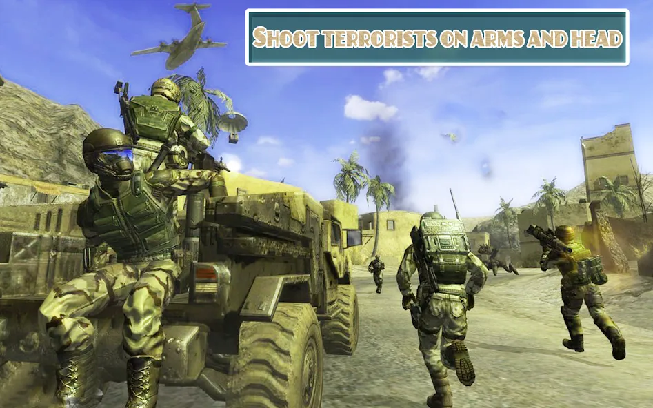 Call of Modern Army Combat [МОД: Бесконечные деньги, Монеты и Мега MOD] Screenshot 2
