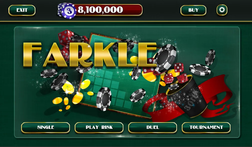 Farkle [МОД: Деньги, Монеты и Меню MOD] Screenshot 1