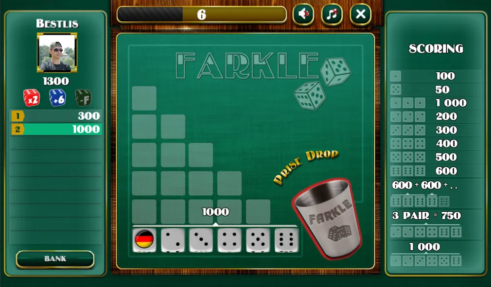 Farkle [МОД: Деньги, Монеты и Меню MOD] Screenshot 3