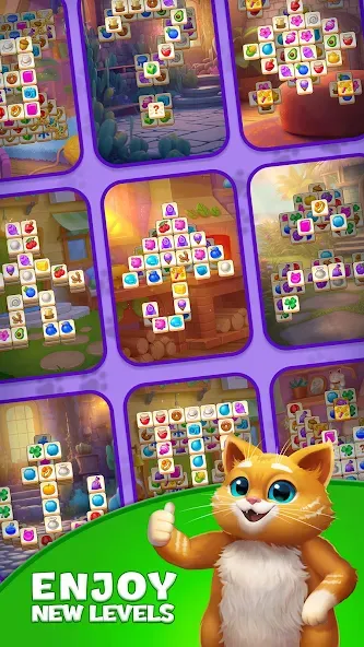 Tile Yard: Matching Game (Тайл Ярд) [МОД: Много денег, Монет и Все открыто] Screenshot 4