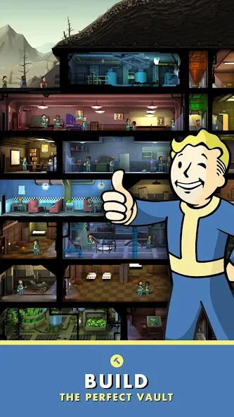 Fallout Shelter (Фоллаут Шелтер) [МОД: Бесконечные деньги, Монеты и Мега MOD] Screenshot 4