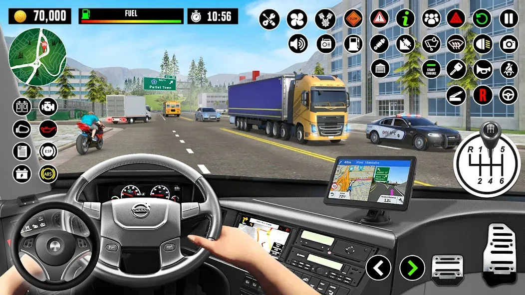 Bus Driving School : Bus Games [МОД: Бесконечные деньги, Монеты и Мега MOD] Screenshot 3