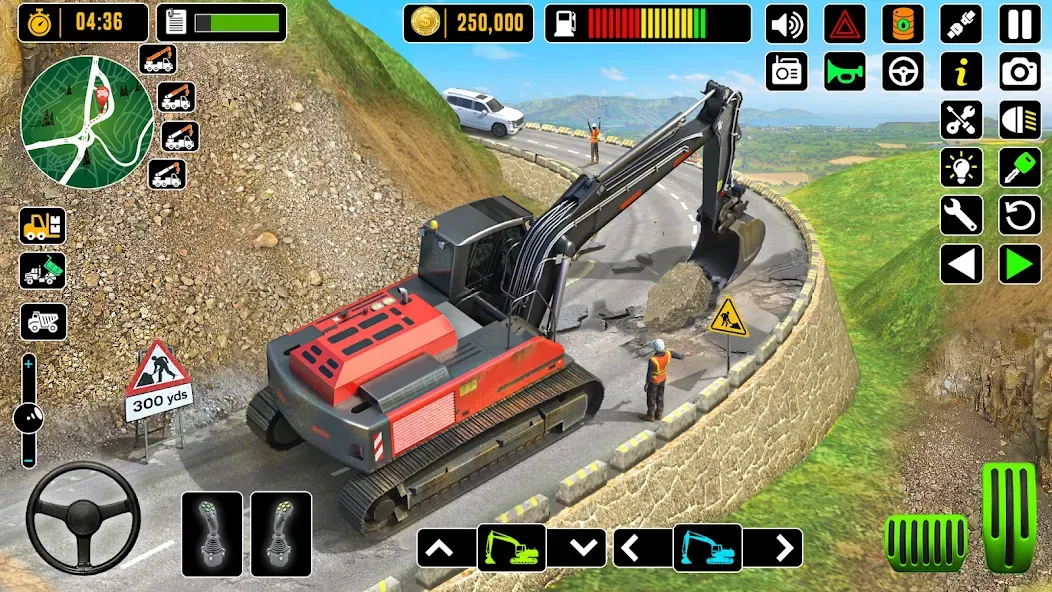City Road Construction Games (Сити Роад Конструкшн Геймс) [МОД: Бесконечные деньги, Монеты и Мега MOD] Screenshot 1