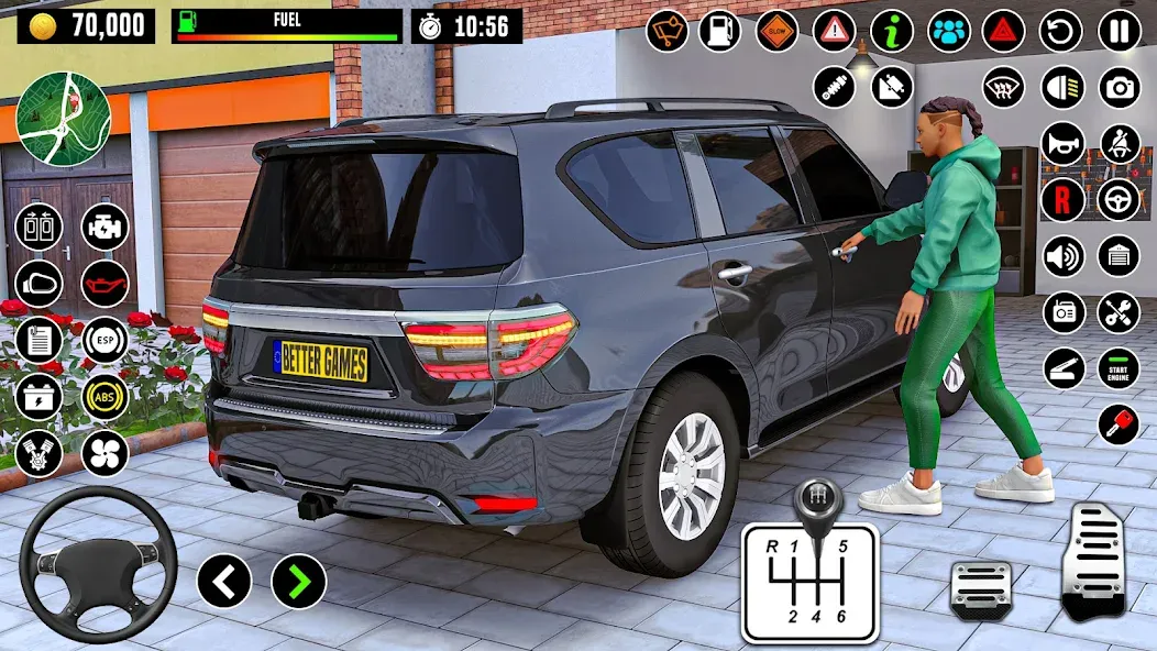 City Driving School Car Games [МОД: Меню, Бесконечные монеты и Открытые уровни] Screenshot 3