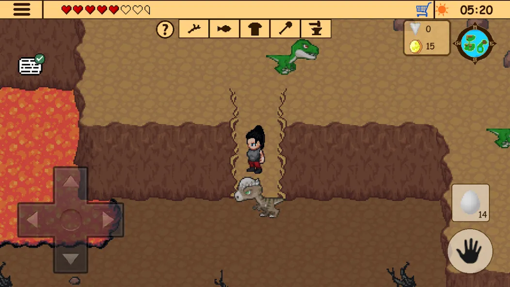 Survival RPG 3:Lost in time 2D (Сурвивал РПГ 3) [МОД: Меню, Бесконечные монеты и Открытые уровни] Screenshot 1