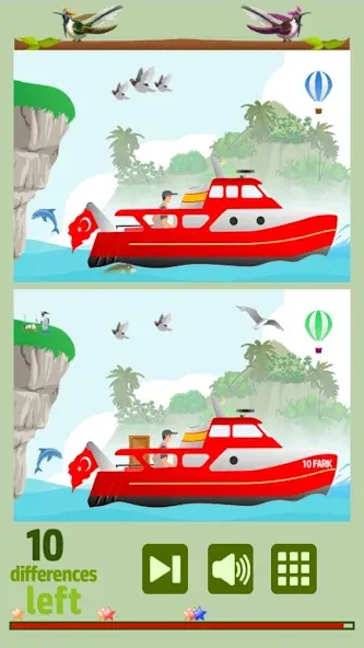 Find 10 Differences [МОД: Все открыто, Дополнительные деньги и Меню MOD] Screenshot 3