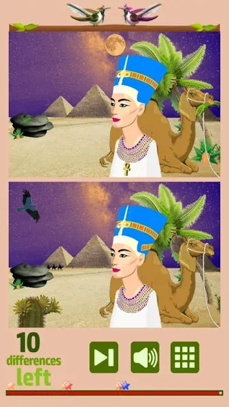 Find 10 Differences [МОД: Все открыто, Дополнительные деньги и Меню MOD] Screenshot 4