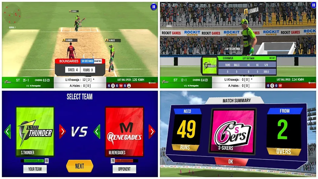 Aussie T20 Cricket Game 2023 [МОД: Меню, Бесконечные монеты и Открытые уровни] Screenshot 4