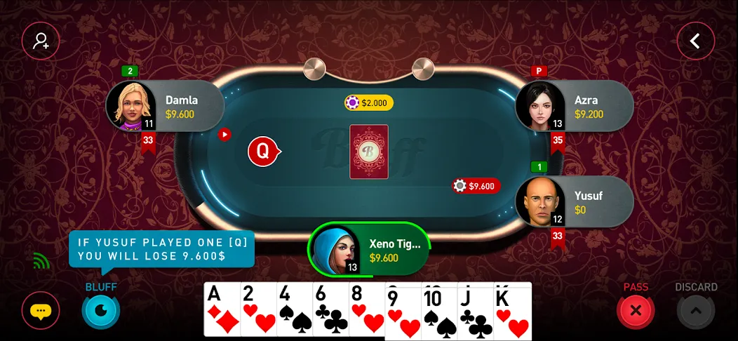 Bluff Game (Блафф Гейм) [МОД: Много денег, Монет и Все открыто] Screenshot 3