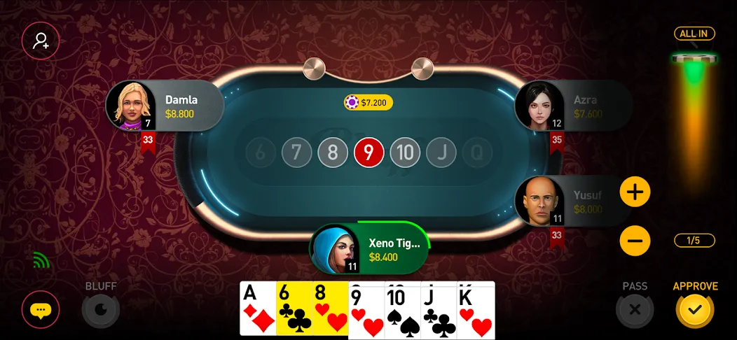 Bluff Game (Блафф Гейм) [МОД: Много денег, Монет и Все открыто] Screenshot 5