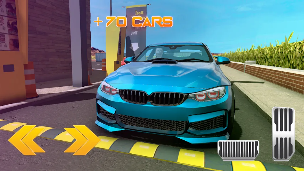 Super car parking - Car games [МОД: Бесконечные деньги, Монеты и Мега MOD] Screenshot 1