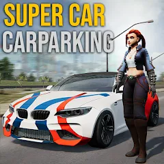 Скачать Super car parking - Car games [МОД: Бесконечные деньги, Монеты и Мега MOD] | Взлом Super car parking - Car games на Андроид