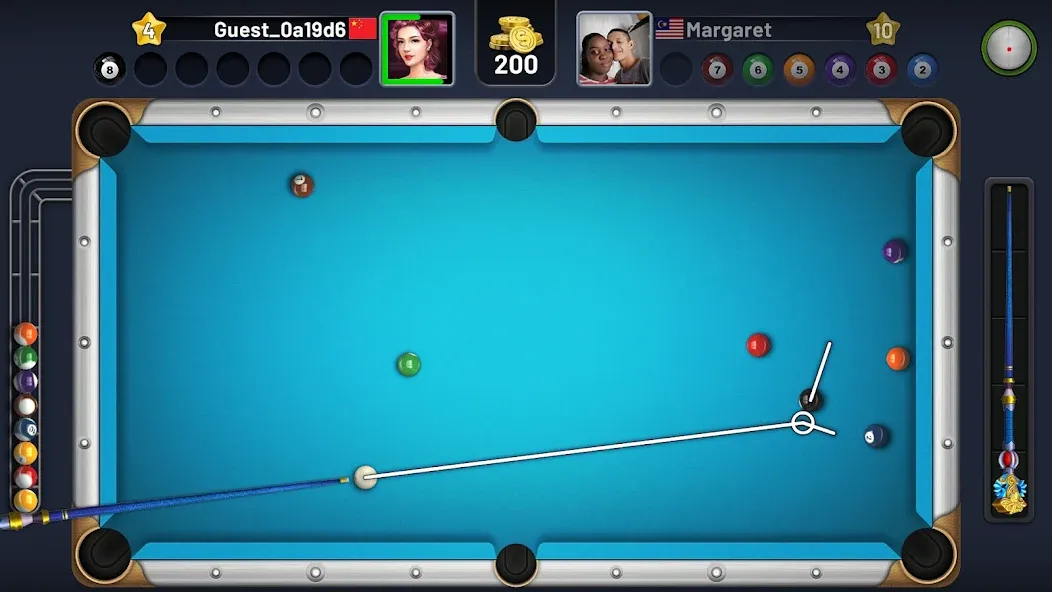 8 Pool Clash (Пул Клаш) [МОД: Деньги, Монеты и Меню MOD] Screenshot 3