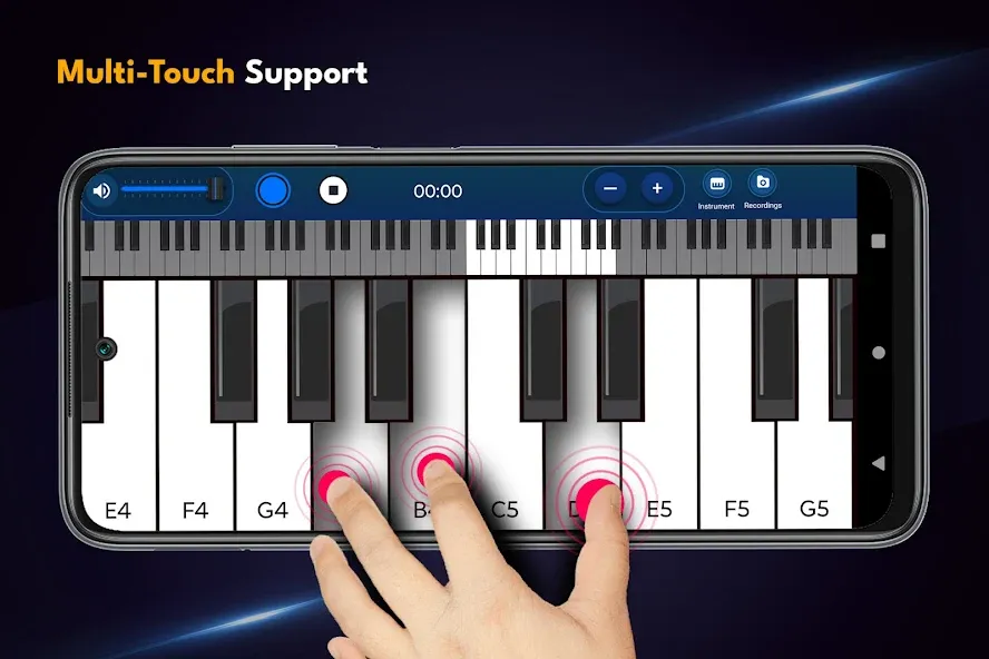 Real Piano Keyboard [МОД: Все открыто, Дополнительные деньги и Меню MOD] Screenshot 2