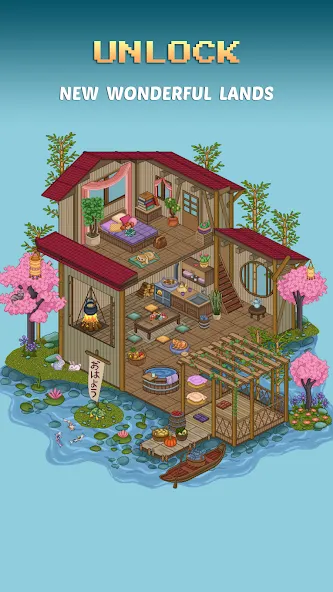 Pixel Art - Color House (Пиксель) [МОД: Деньги, Монеты и Меню MOD] Screenshot 1