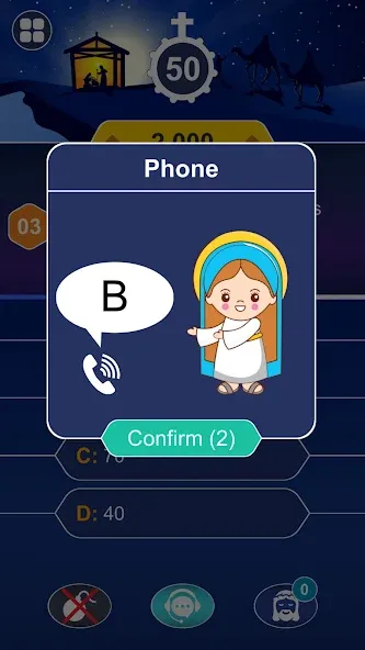 Daily Bible Trivia: Quiz Games [МОД: Деньги, Монеты и Меню MOD] Screenshot 5