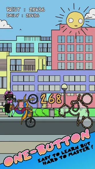 Summer Wheelie (Саммер Уили) [МОД: Много монет, Открытые уровни и Мега MOD] Screenshot 4