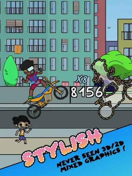 Summer Wheelie (Саммер Уили) [МОД: Много монет, Открытые уровни и Мега MOD] Screenshot 5