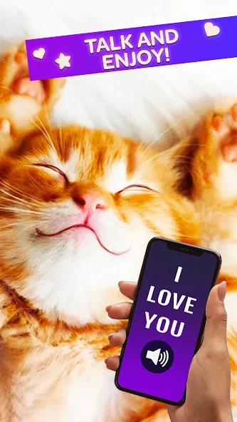 Cat Translator Pet Talk Meow [МОД: Много денег, Монет и Все открыто] Screenshot 3