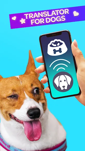 Dog Translator Pet Speak Talk [МОД: Все открыто, Дополнительные деньги и Меню MOD] Screenshot 1