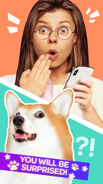 Dog Translator Pet Speak Talk [МОД: Все открыто, Дополнительные деньги и Меню MOD] Screenshot 2