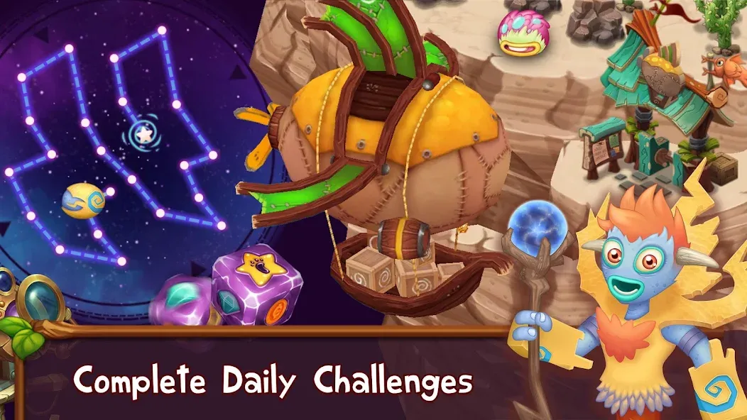 Singing Monsters: Dawn of Fire (Сингинг Монстерс) [МОД: Деньги, Монеты и Меню MOD] Screenshot 3
