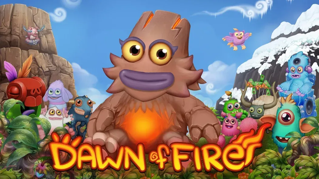 Singing Monsters: Dawn of Fire (Сингинг Монстерс) [МОД: Деньги, Монеты и Меню MOD] Screenshot 5