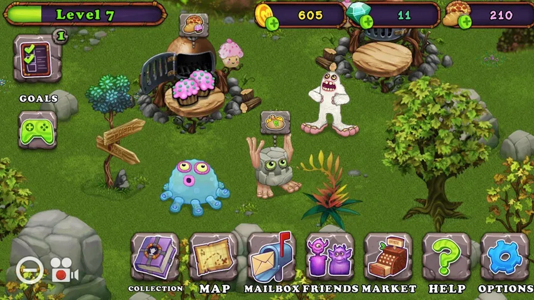 My Singing Monsters (Май Сингинг Монстерс) [МОД: Деньги, Монеты и Меню MOD] Screenshot 5