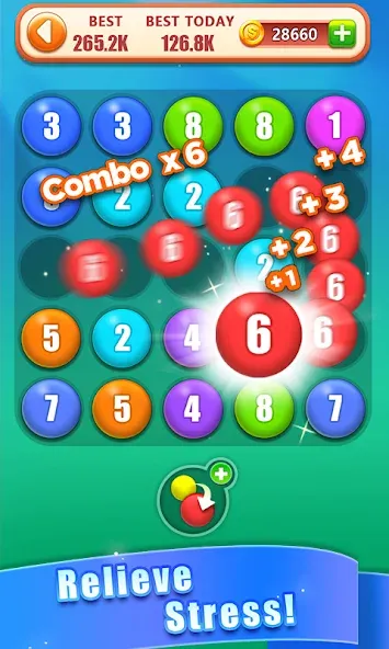Daily Bubble [МОД: Деньги, Монеты и Меню MOD] Screenshot 2