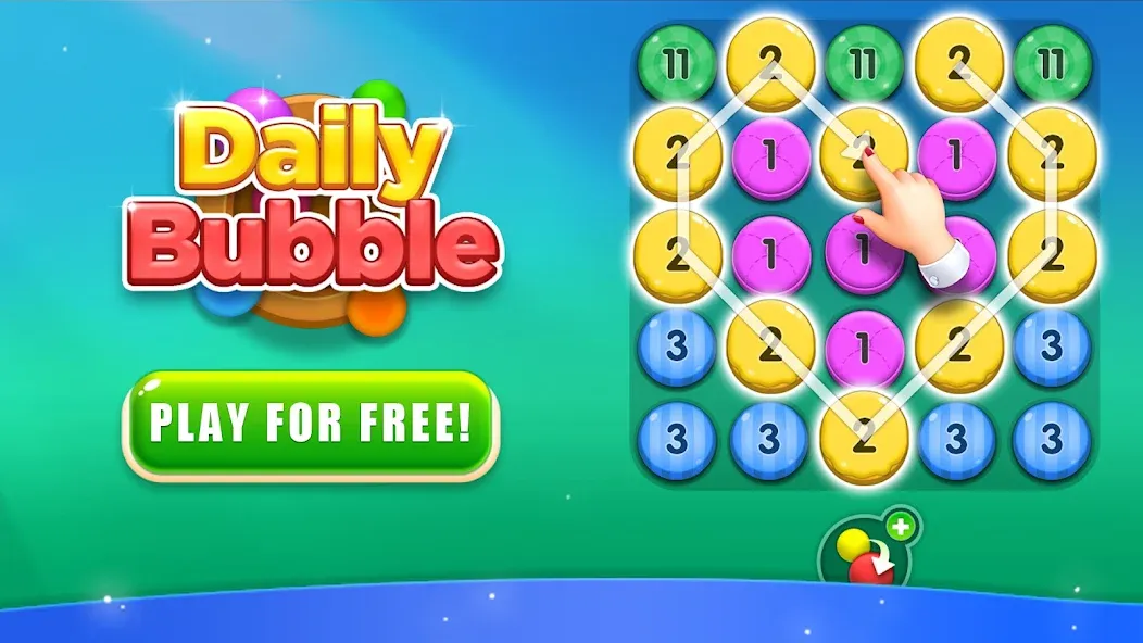 Daily Bubble [МОД: Деньги, Монеты и Меню MOD] Screenshot 5