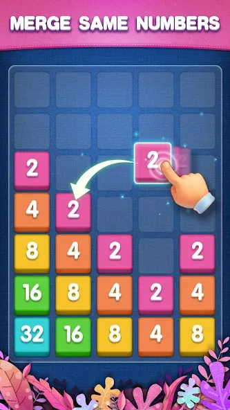 Merge Mania [МОД: Меню, Бесконечные монеты и Открытые уровни] Screenshot 1