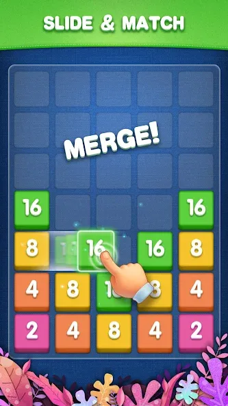 Merge Mania [МОД: Меню, Бесконечные монеты и Открытые уровни] Screenshot 2