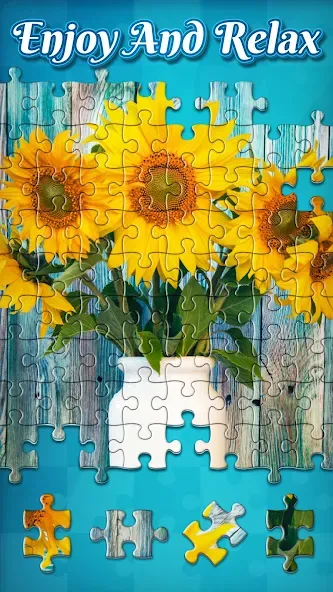 Jigsaw Puzzles [МОД: Много денег, Монет и Все открыто] Screenshot 2