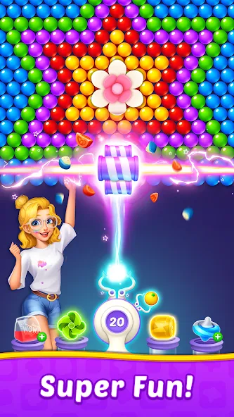 Bubble Shooter Home [МОД: Много денег, Монет и Все открыто] Screenshot 4