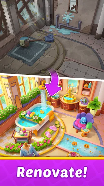 Fruit Diary 2: Manor Design [МОД: Много денег, Монет и Все открыто] Screenshot 1